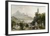 Temple Thundering Winds-Thomas Allom-Framed Art Print