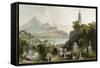 Temple Thundering Winds-Thomas Allom-Framed Stretched Canvas