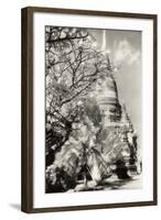 Temple View 1, Agutthaya, Thailand-Theo Westenberger-Framed Photographic Print