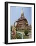 Temple, Wat Chalong, Phuket, Thailand, Southeast Asia-Joern Simensen-Framed Photographic Print