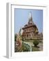 Temple, Wat Chalong, Phuket, Thailand, Southeast Asia-Joern Simensen-Framed Photographic Print