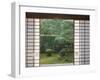 Temple Window, Sesshuji, Kyoto, Japan-Rob Tilley-Framed Premium Photographic Print