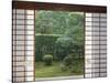 Temple Window, Sesshuji, Kyoto, Japan-Rob Tilley-Stretched Canvas