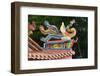 Temple with ornate sculpture decoration, Nanjing County, Fujian Province, China-Keren Su-Framed Photographic Print