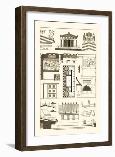 Temples and Roofings-J. Buhlmann-Framed Art Print
