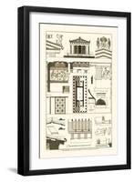 Temples and Roofings-J. Buhlmann-Framed Art Print