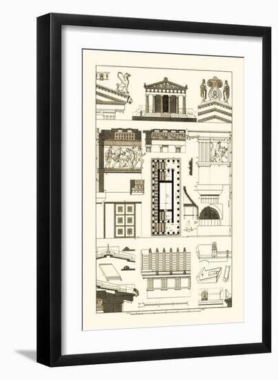 Temples and Roofings-J. Buhlmann-Framed Art Print