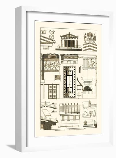 Temples and Roofings-J. Buhlmann-Framed Art Print