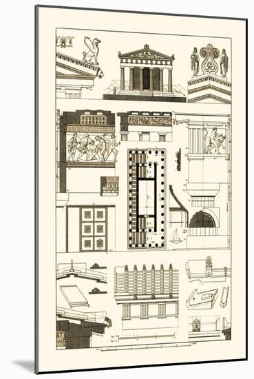 Temples and Roofings-J. Buhlmann-Mounted Art Print