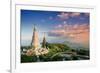 Temples at Doi Inthanon, the Highest Peak in Thailand, Chiang Mai Province-Alex Robinson-Framed Photographic Print