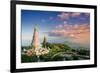 Temples at Doi Inthanon, the Highest Peak in Thailand, Chiang Mai Province-Alex Robinson-Framed Photographic Print