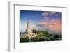 Temples at Doi Inthanon, the Highest Peak in Thailand, Chiang Mai Province-Alex Robinson-Framed Photographic Print