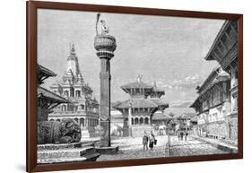 Temples at Patan, Nepal, 1895-Armand Kohl-Framed Giclee Print