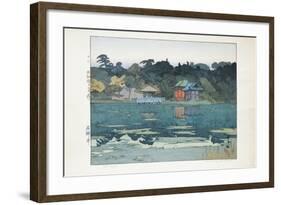 Temples at the Waterfront-null-Framed Giclee Print