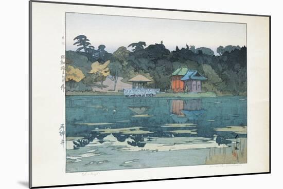 Temples at the Waterfront-null-Mounted Giclee Print