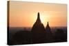 Temples, Bagan (Pagan), Myanmar (Burma)-Stephen Studd-Stretched Canvas