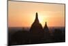 Temples, Bagan (Pagan), Myanmar (Burma)-Stephen Studd-Mounted Photographic Print