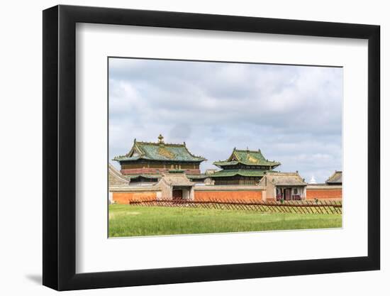 Temples in Erdene Zuu Monastery, Harhorin, South Hangay province, Mongolia, Central Asia, Asia-Francesco Vaninetti-Framed Photographic Print