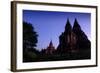 Temples, Min Yan Gon Temple Complex, Bagan (Pagan), Myanmar (Burma), Asia-Nathalie Cuvelier-Framed Photographic Print