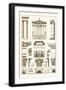 Temples of Antonius, Castor and Mars-J. Buhlmann-Framed Art Print