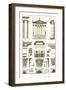 Temples of Antonius, Castor and Mars-J. Buhlmann-Framed Art Print