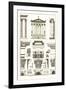 Temples of Antonius, Castor and Mars-J. Buhlmann-Framed Art Print