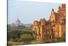 Temples of Bagan (Pagan), Myanmar (Burma), Asia-Jordan Banks-Stretched Canvas