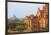 Temples of Bagan (Pagan), Myanmar (Burma), Asia-Jordan Banks-Framed Photographic Print