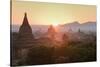 Temples of Bagan (Pagan), Myanmar (Burma), Asia-Janette Hill-Stretched Canvas