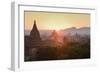 Temples of Bagan (Pagan), Myanmar (Burma), Asia-Janette Hill-Framed Photographic Print