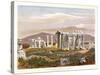 Temples of Erectheus and Pandrosus, the Acropolis, Remains of Ancient Monuments in Greece-William Cole-Stretched Canvas