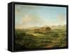 Temples of Paestum, Italy (Ancient Greek Colony)-John Robert Cozens-Framed Stretched Canvas