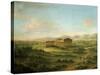 Temples of Paestum, Italy (Ancient Greek Colony)-John Robert Cozens-Stretched Canvas