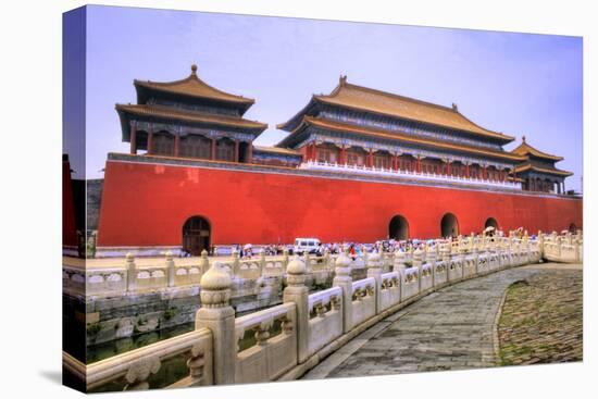 Temples of the Forbidden City in Beijing China-PlusONE-Stretched Canvas