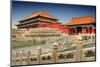 Temples of the Forbidden City in Beijing China-PlusONE-Mounted Photographic Print