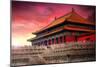 Temples of the Forbidden City in Beijing China-PlusONE-Mounted Photographic Print