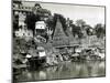 Temples on the River Ganges at Banares (Now Known as Varanasi), India, August 1911-null-Mounted Premium Photographic Print