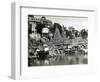 Temples on the River Ganges at Banares (Now Known as Varanasi), India, August 1911-null-Framed Photographic Print