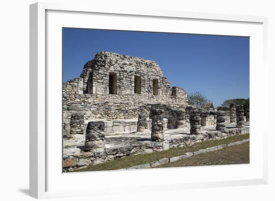 Templo De Los Guerreros, Mayapan, Mayan Archaeological Site, Yucatan, Mexico, North America-Richard Maschmeyer-Framed Photographic Print