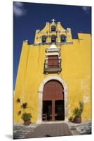 Templo del Dulce Nombre de Jesus, Campeche, UNESCO World Heritage Site, Yucatan, Mexico, North Amer-Peter Groenendijk-Mounted Premium Photographic Print