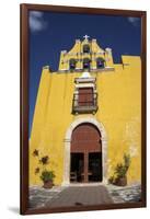 Templo del Dulce Nombre de Jesus, Campeche, UNESCO World Heritage Site, Yucatan, Mexico, North Amer-Peter Groenendijk-Framed Photographic Print