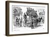 Tempora Mutantur!, 1886-George Du Maurier-Framed Giclee Print