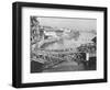 Temporary Bridge at Poznan, Poland, 1939-null-Framed Photographic Print