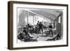 Temporary Field Hospital Behind the Second Prussian Parallel at Dueppel, 1864-null-Framed Giclee Print