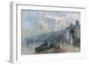 Temps de pluie, bords de Seine à Croisset-Albert Lebourg-Framed Giclee Print