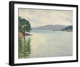 Temps Gris à Porquerolles-Albert Marquet-Framed Giclee Print