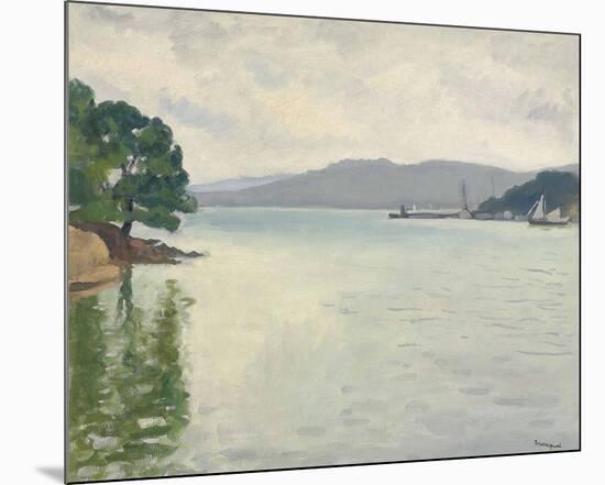 Temps Gris à Porquerolles-Albert Marquet-Mounted Giclee Print