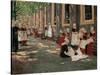 Temps Libre a L'orphelinat D' Amsterdam Hollande  - Peinture De Max Liebermann (1847-1935) 1881-18-Max Liebermann-Stretched Canvas