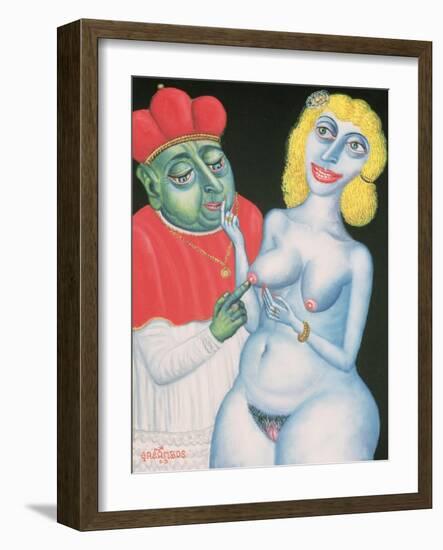 Temptation, 1999-Tamas Galambos-Framed Giclee Print