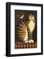 Temptation I (Cat)-Diane Ulmer Pedersen-Framed Art Print